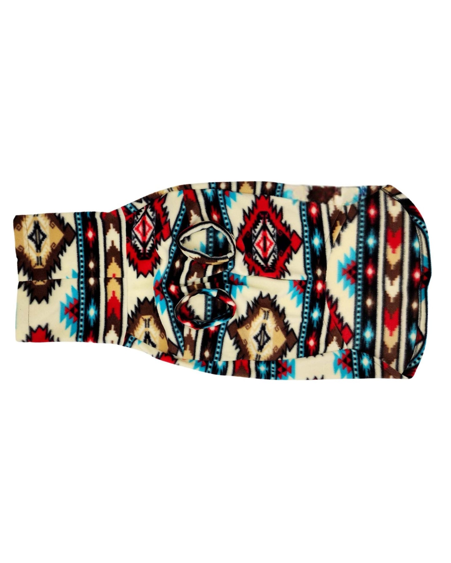 Underbelly display of Jax & Molly's gorgeous pullover Aztec Dog Sweater.