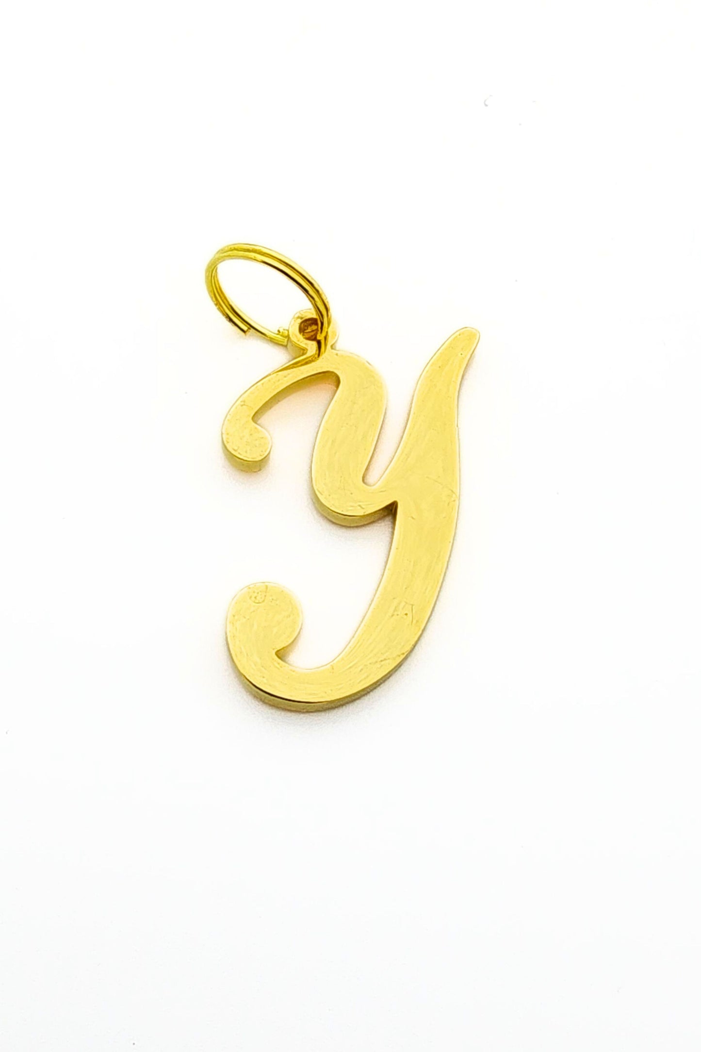 Gold initial letter pendant jewelry tag for dogs, pet ID tag for small and big dogs, bling for dogs, charms for dogs