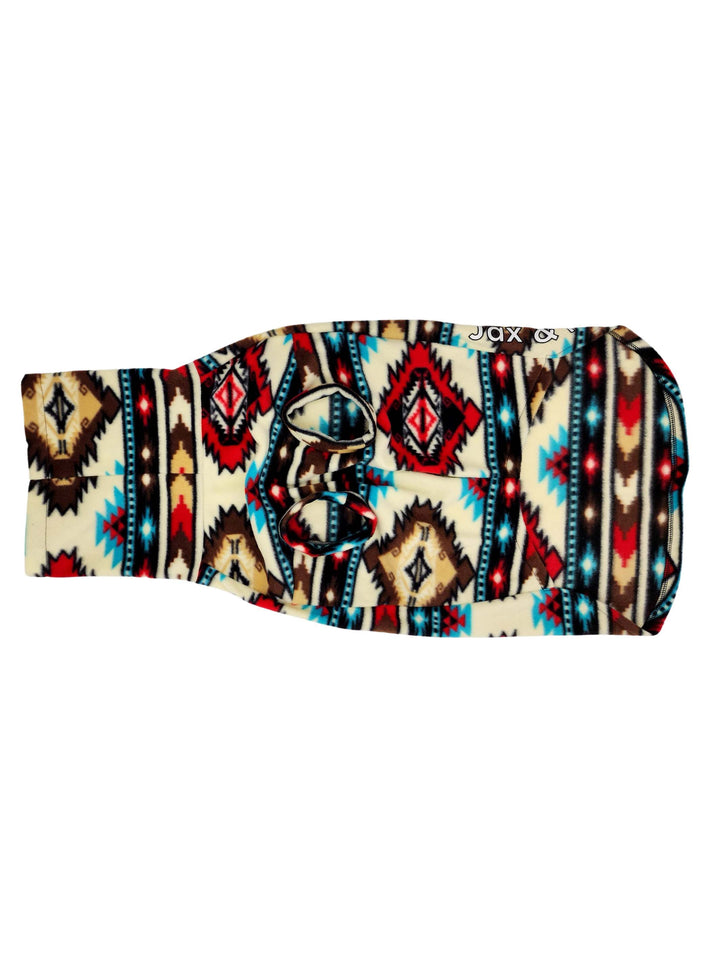 Red Tribal Aztec Dog Sweater