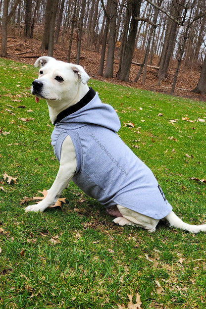 Lightweight Dog Hoodie – Cotton Spandex Activewear for Every Adventure