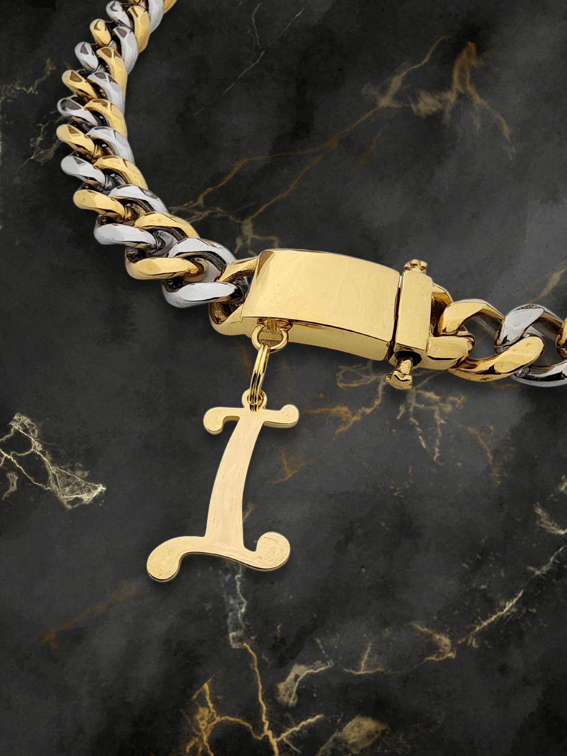 Gold initial letter pendant jewelry tag for dogs, pet ID tag for small and big dogs, bling for dogs, charms for dogs
