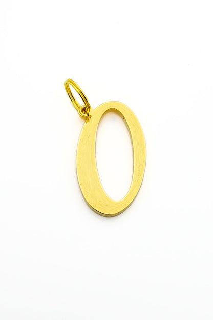 Gold initial letter pendant jewelry tag for dogs, pet ID tag for small and big dogs, bling for dogs, charms for dogs
