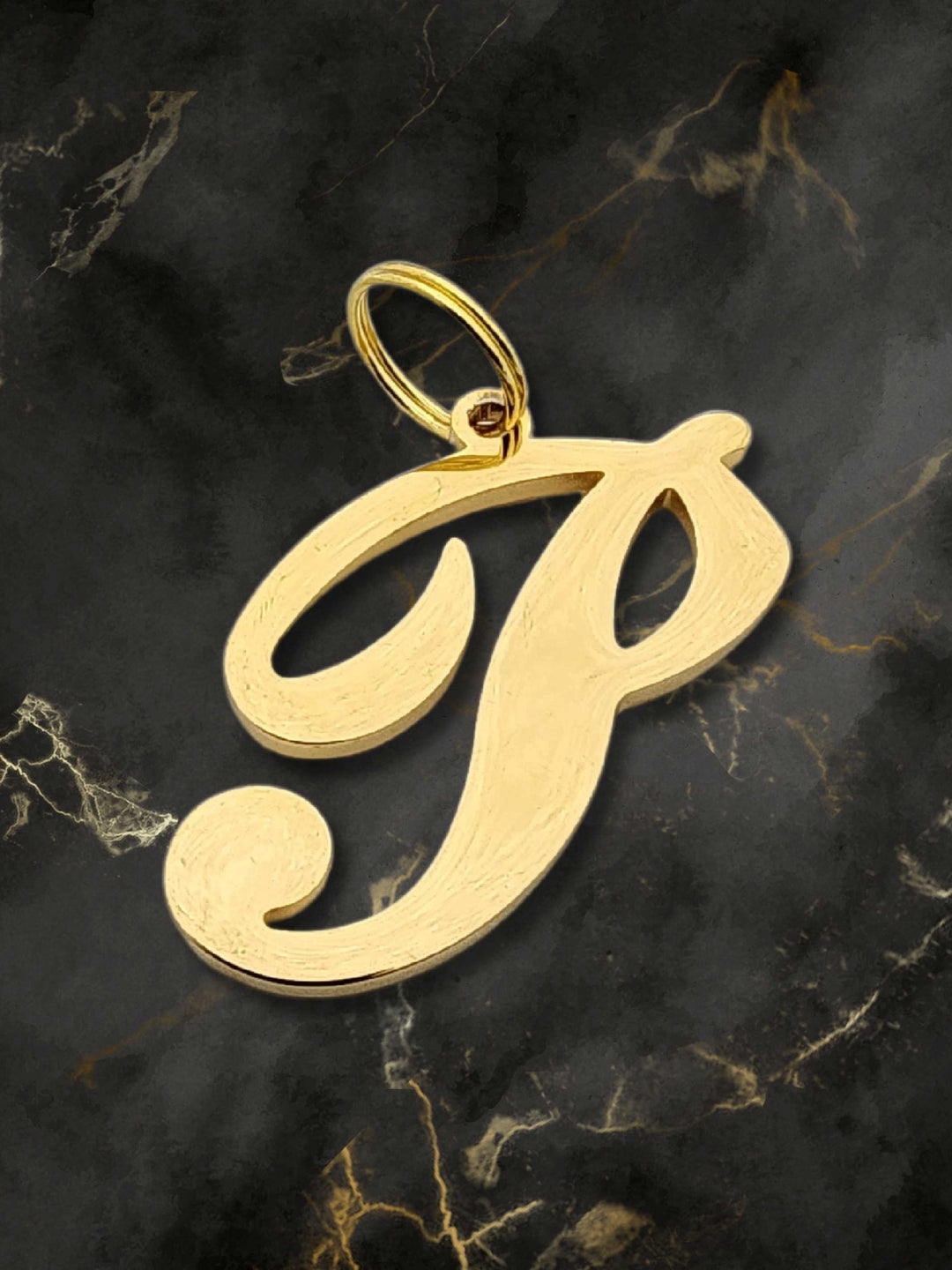  Gold initial letter pendant jewelry tag for dogs, pet ID tag for small and big dogs, bling for dogs, charms for dogs
