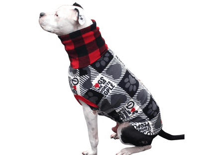 Fleece-dog-sweater-buffalo-plaid