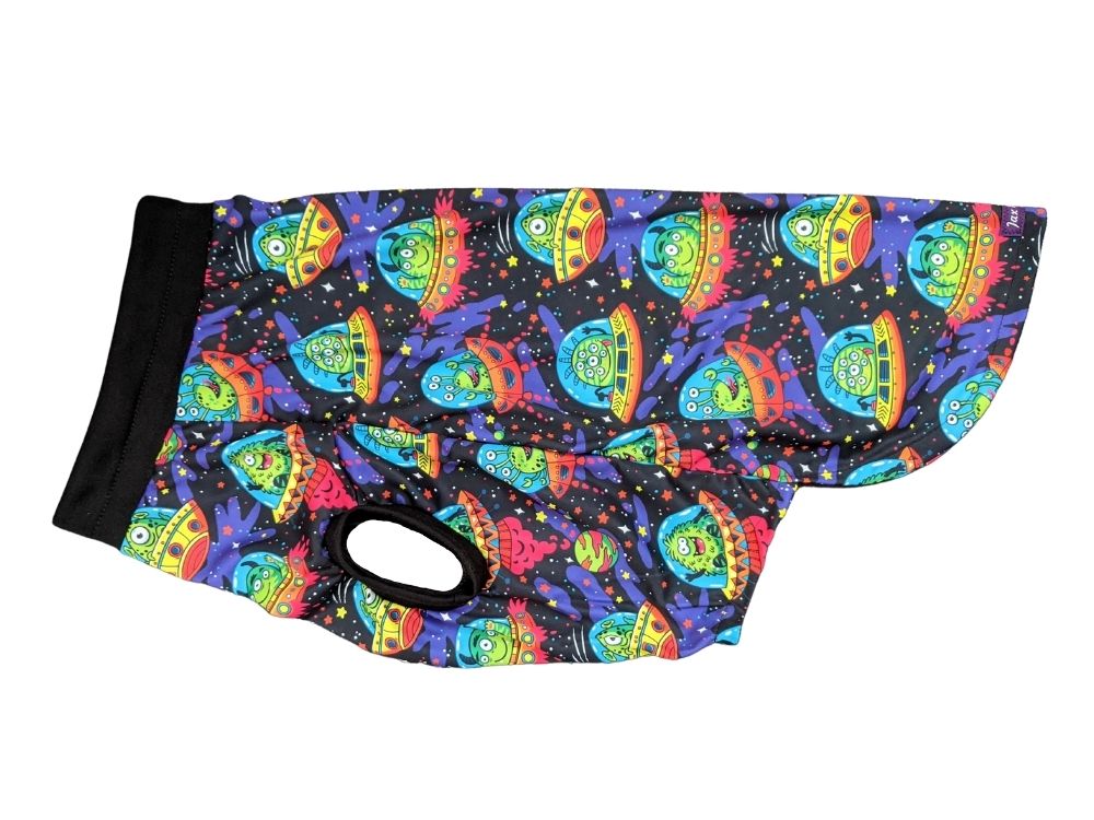 Jax & Molly's Ufo Dog Pajamas