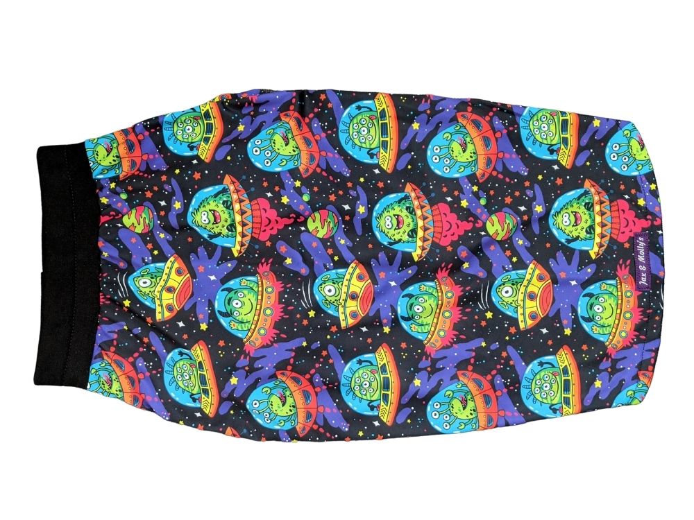Jax & Molly's Ufo Dog Pajamas